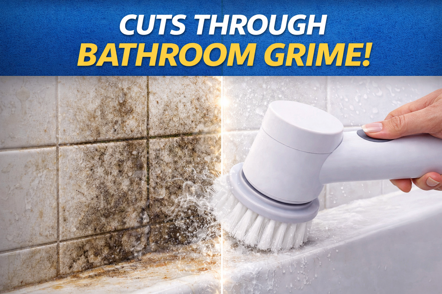 PowerScrub Pro™ Electric Cleaning Brush