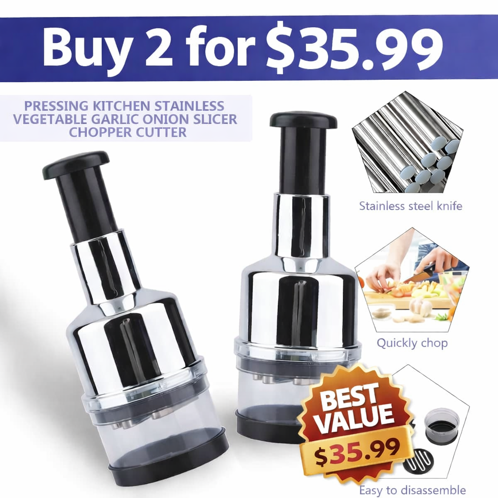 Multi-Use Veggie Chopper & Dicer — Fast, Safe & Mess-Free Prep