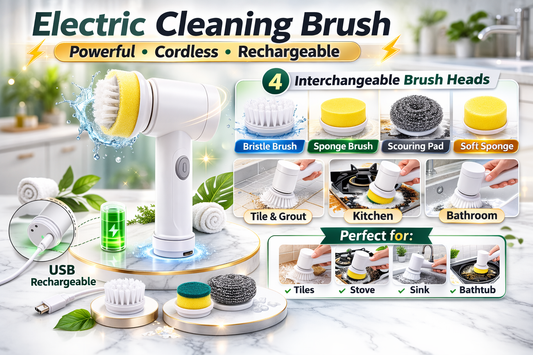PowerScrub Pro™ Electric Cleaning Brush